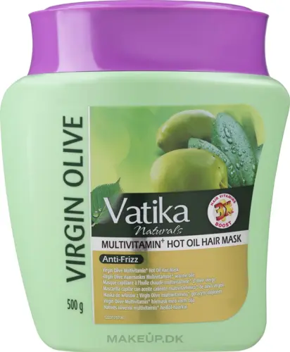 Jomfru Olivenolie Hårmaske, Vatika 500 g