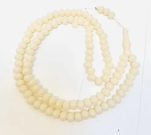 Nude Tasbeeh med Stora Pärlor (99 pärlor)