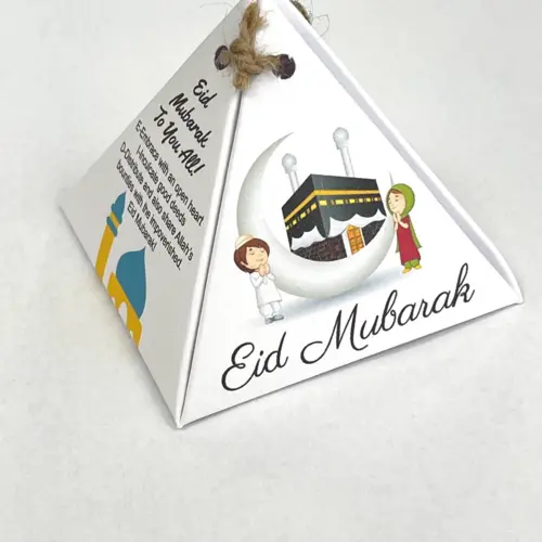 Eid ul fitr presentpyramidlåda