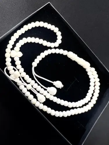 Liten handgjord camel bone tasbih