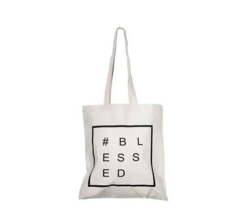 Blessed, dekorative Stofftasche (25 kr werden an Palästina gespendet)
