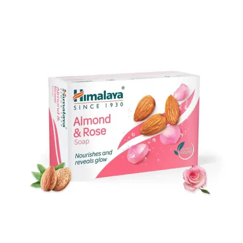 Mandel ros handtvål, Himalaya, 125g