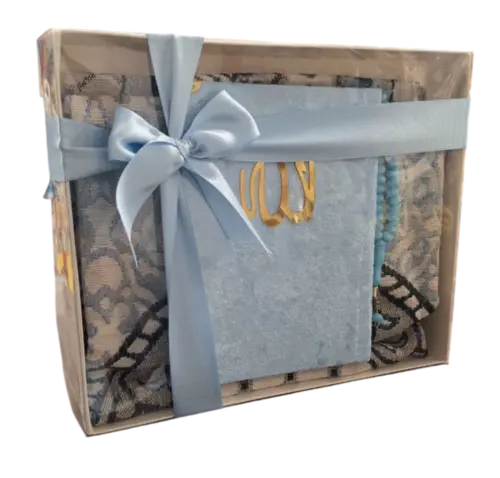 Koran-Geschenkset in Blau