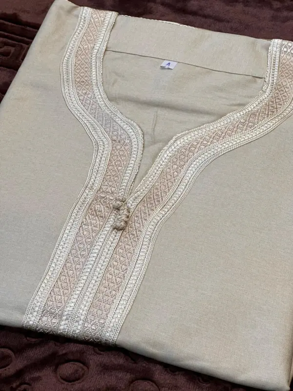 Creme Beige Thobe