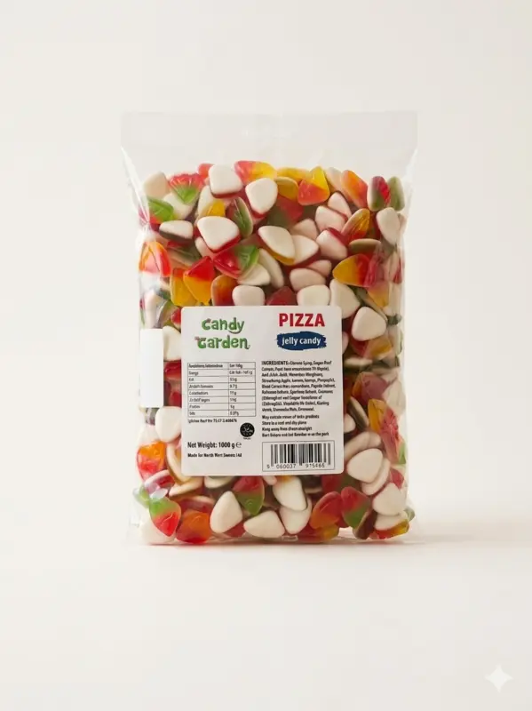 Pizza Jelly Candy, Yummy Gummy 1kg