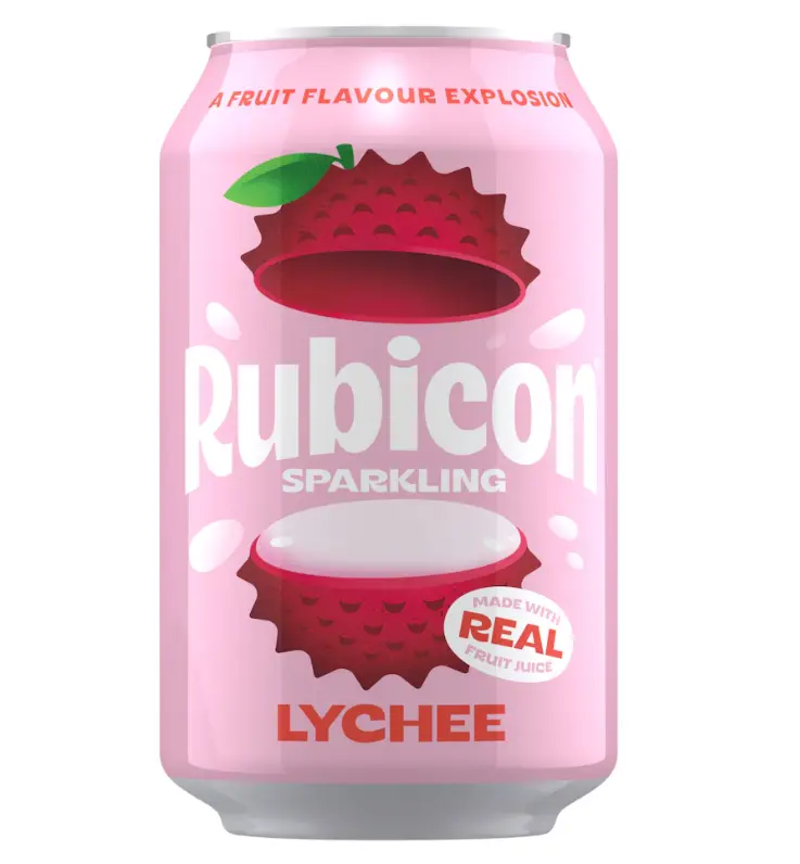 Rubicon lychee sodavand 330 ml