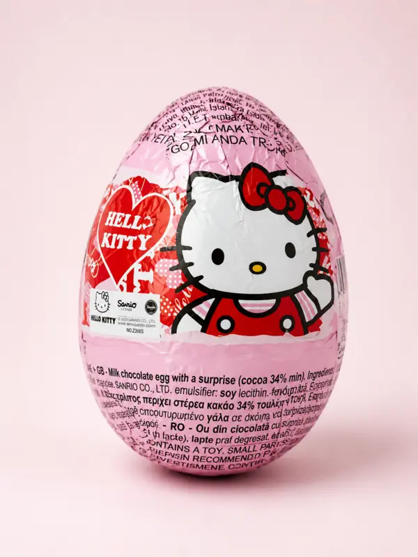 Hello Kitty chokolade æg