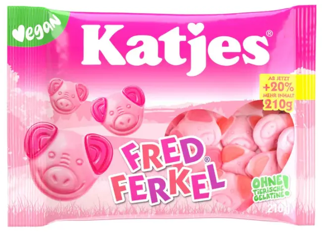 Fred Ferkel, Katjes 210g
