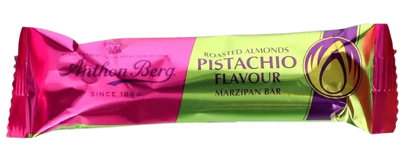Marcipanbrød Pistachio, Anthon Berg 33 g