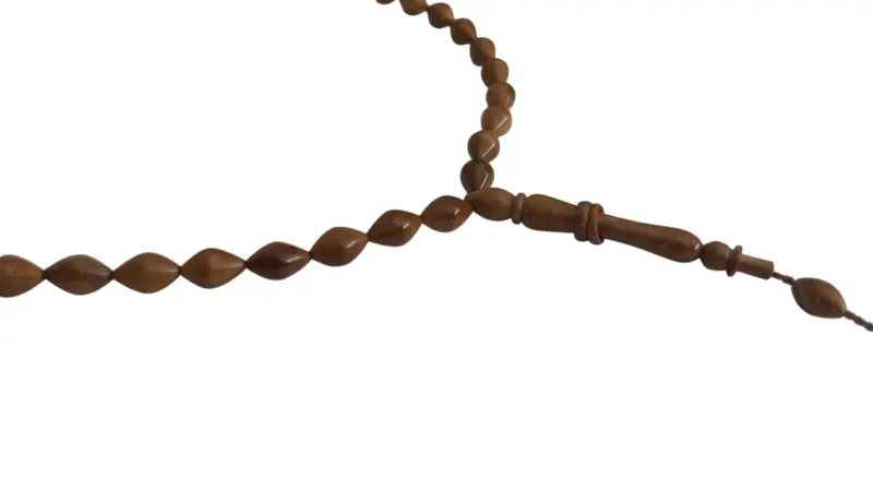 Koka Træ Tasbih, 99 Perler