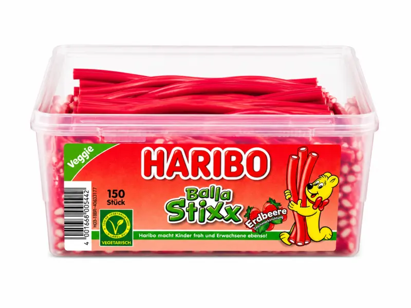 Balla Stixx, Haribo 1125 G (4 varianter