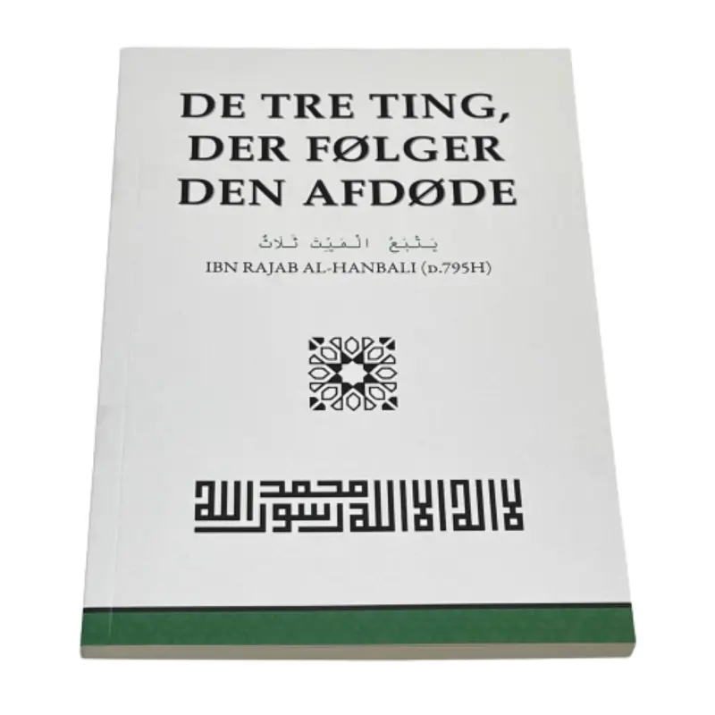 De tre saker som följer den avlidne