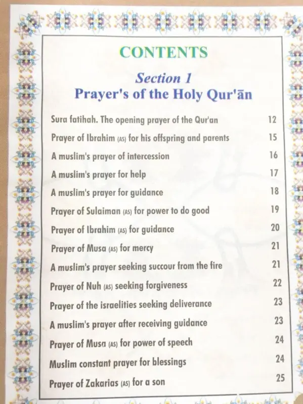Fatiha And Duas