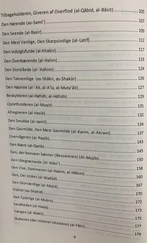 In Gottes Gesellschaft, Vertiefung der 99 schönen Namen Allahs Swts