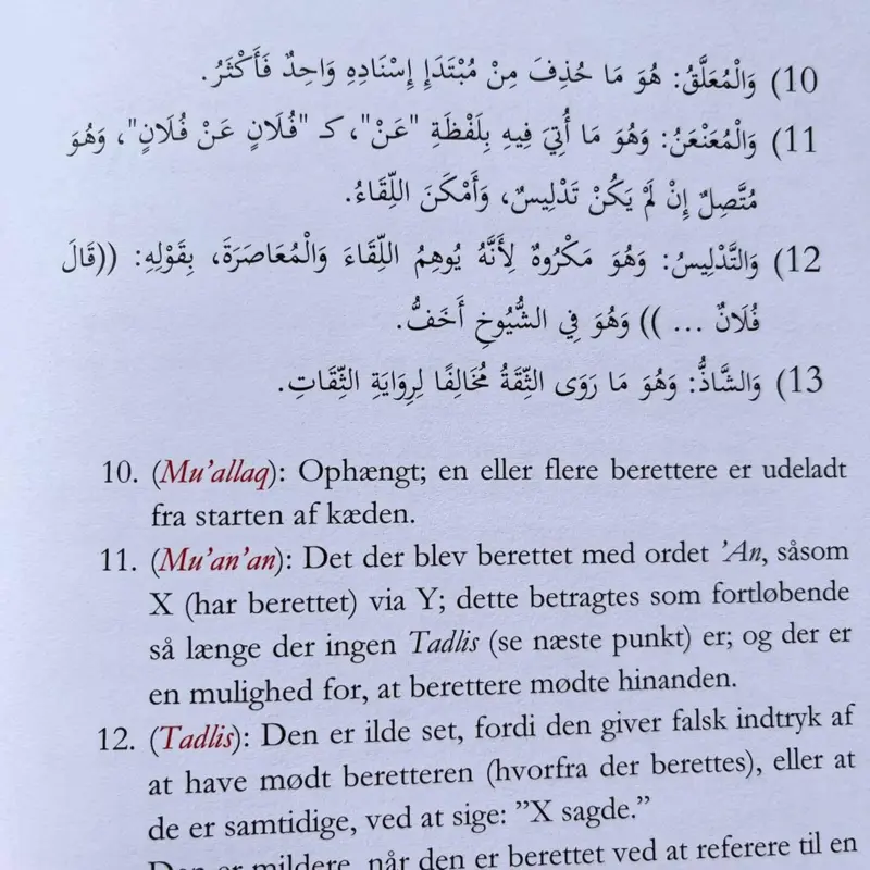 Ausgewählte Konzepte über die Terminologien der Hadithwissenschaft