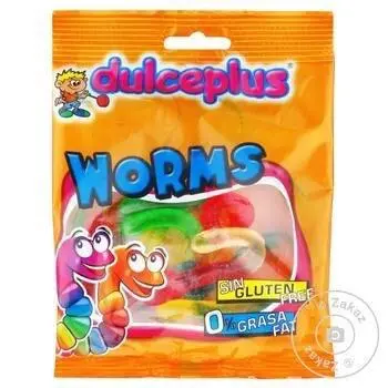 Jelly Worms Dulceplus 100 Gramm