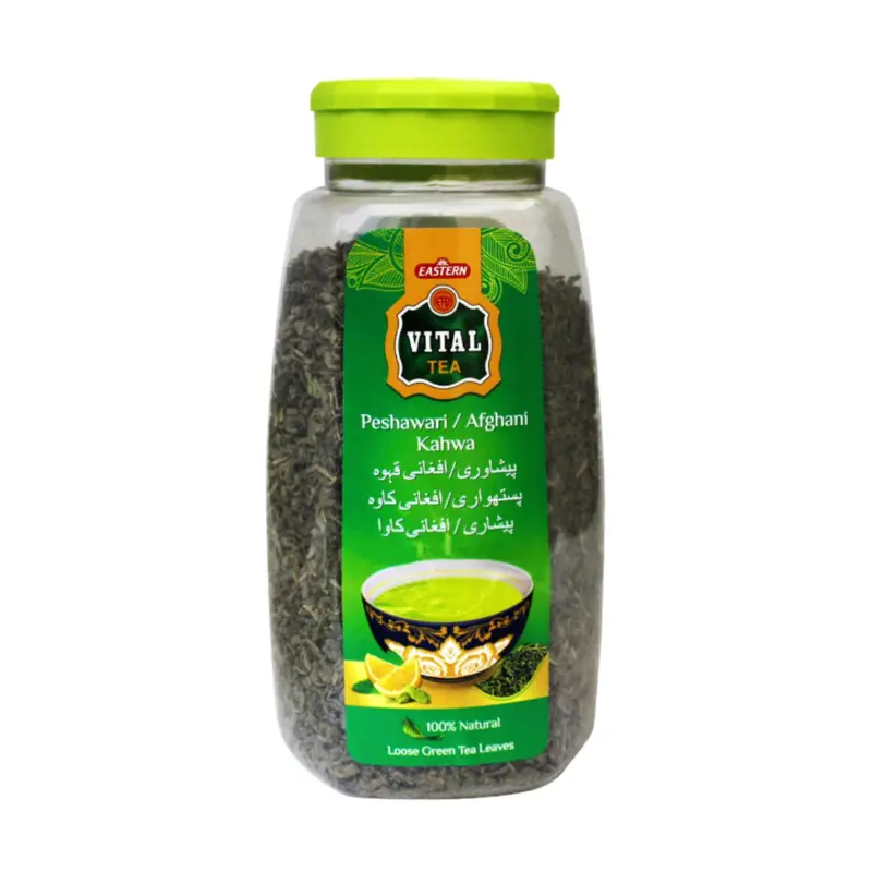 Naturlig Grøn Te Peshawari Afghani Kahwa, Vital Tea 500 G