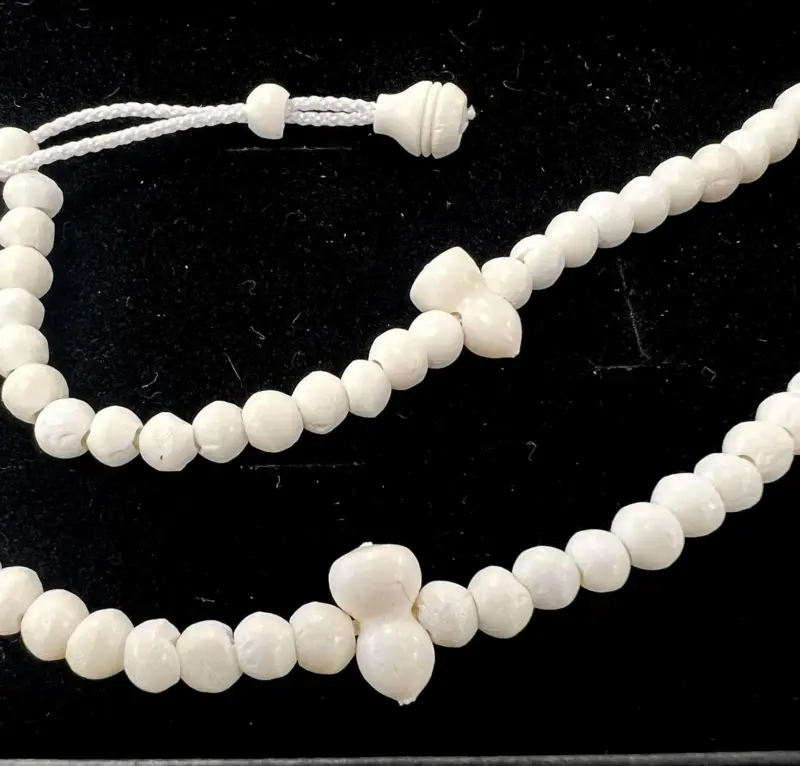 Liten handgjord camel bone tasbih