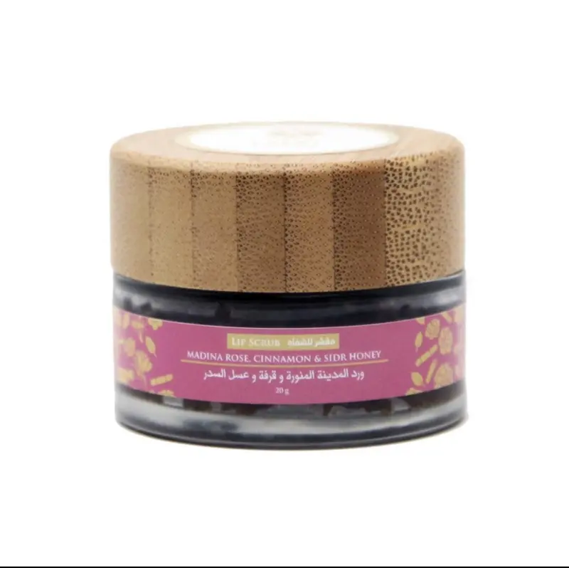 Madina, Rose, Zimt und Sidr-Honig Lippenpeeling 20g