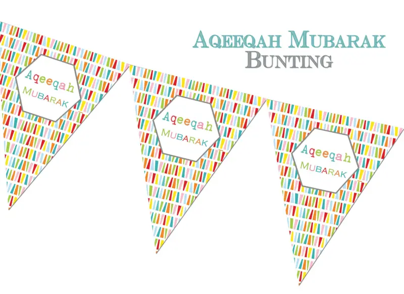 Aqeeqah Mubarak Banner