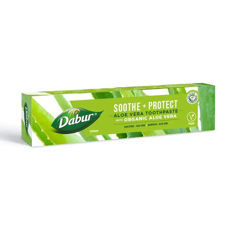 Dabur Soothe Protect Aloe Vera Zahnpasta, 100 ml