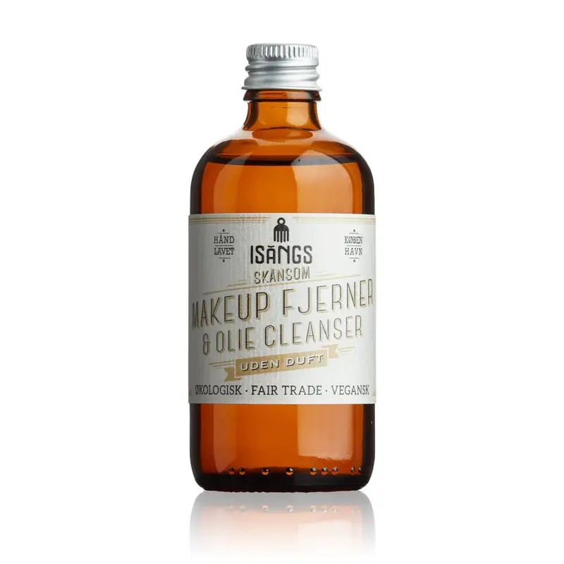 Økologisk makeup-fjerner og olie cleanser,  Isangs, 100ml (bedst før 8-2025)