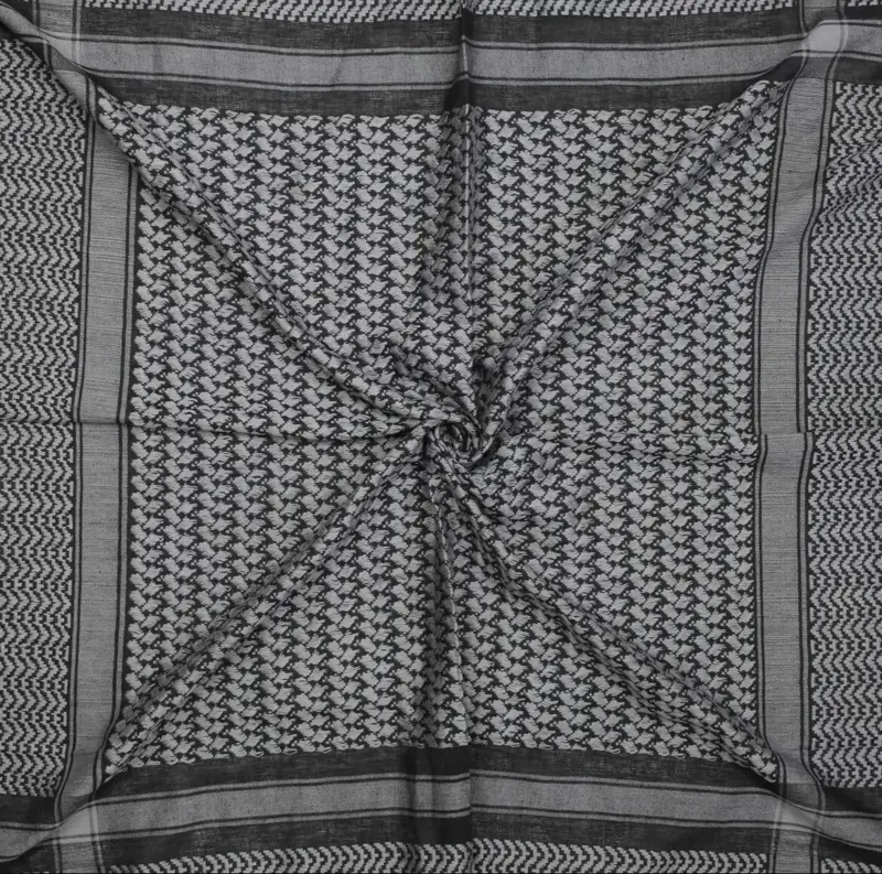 Sort/Grå Keffiyeh