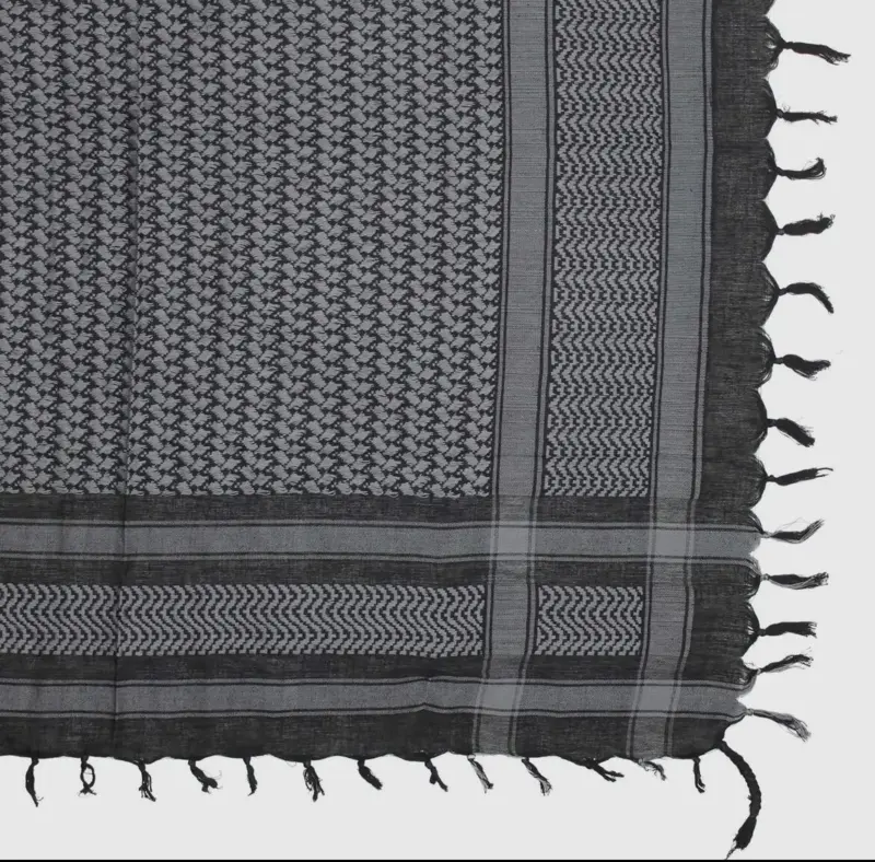 Sort/Grå Keffiyeh