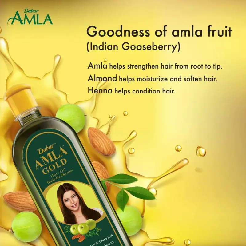 Amla Gold Haaröl, 200ml