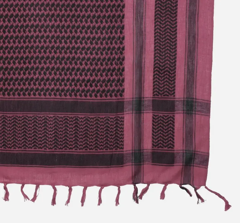 Pink/Sort Keffiyeh