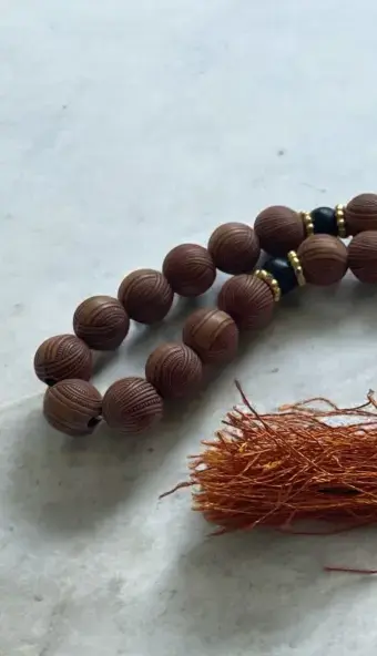 Gewindete Holz-Tasbih