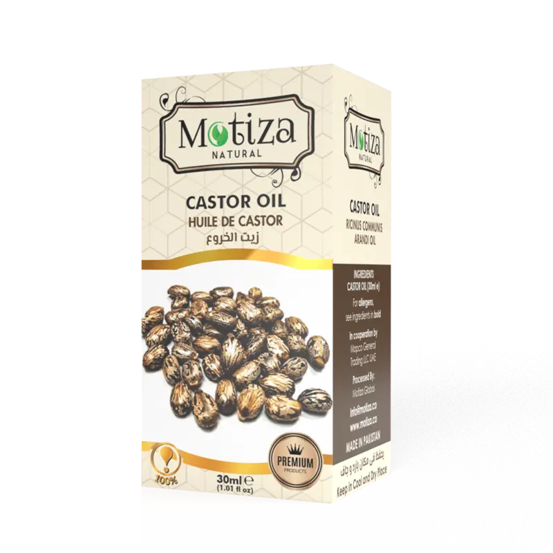 Ricinus (Castor) olja 30ml - Motiza