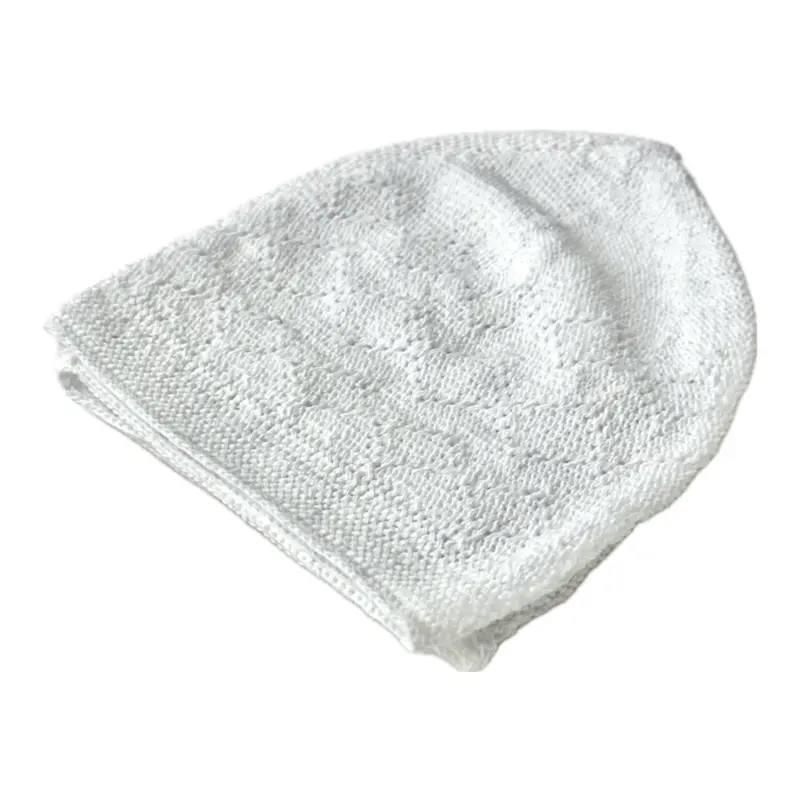Traditionelle Gebetskappe, One-Size, Weiß