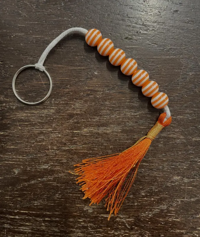 Tawaf Tasbeeh Orange och Vit