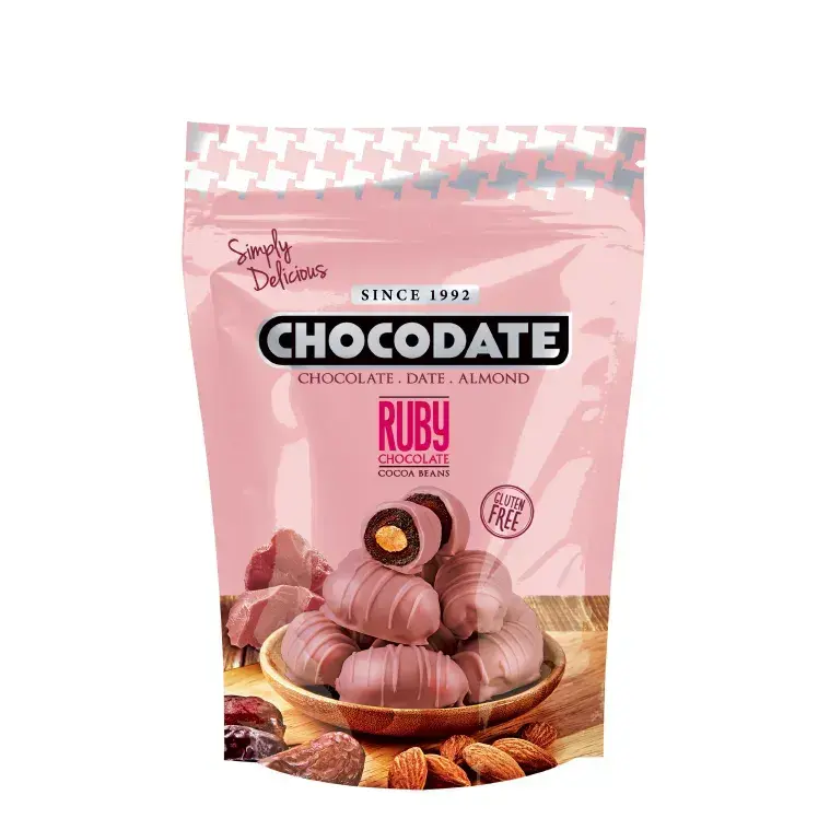 Ruby Choklad Dadlar från Chokodate 90g
