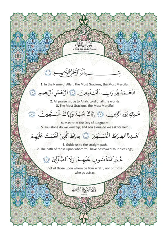 Der Heilige Koran (Englische Übersetzung)