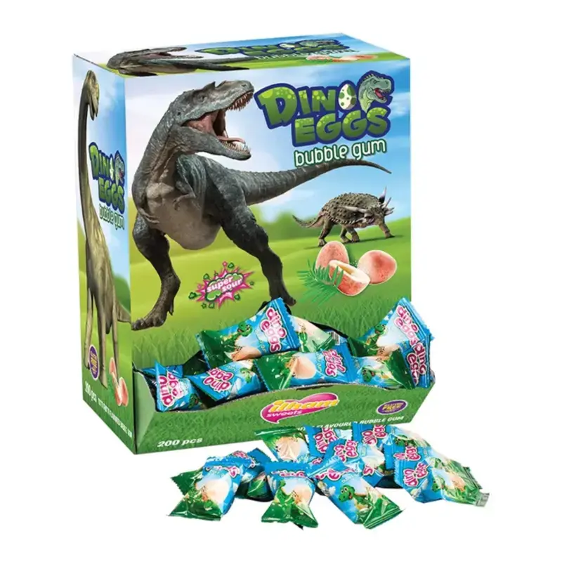 Dino Eggs Tutti Frutti Kaugummi 1 Stück