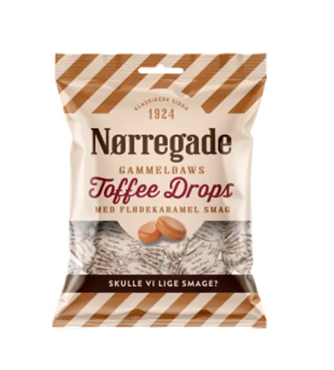 Nørregade Gammeldaws Toffee Drops 60 g