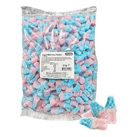 Mini Fizzy Flaschen, Veggie, 2kg