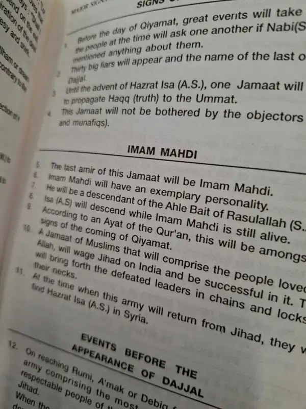 Major Signs of Qiyamah