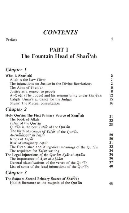 Shari'ah: Den islamiska lagen