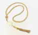 Perle Tasbih i Guld Farve, 99 perler
