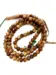 Ægte Mega Træ Tasbih Mørkebrun / Brun 99 perler