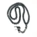 Klassische Perlen-Tasbih mit silbernen Details, 99 Perlen (4 Farben)