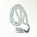 Klassische Perlen-Tasbih mit silbernen Details, 99 Perlen (4 Farben)