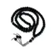 Klassische Perlen-Tasbih mit silbernen Details, 99 Perlen (4 Farben)