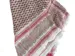 Palestina Halsduk, Keffiyeh, Vit med Röd/Grön