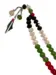 Palästina Tasbih mit Palästina-Kartenanhänger 33 Perlen