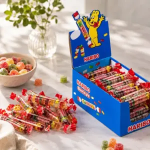Roulette Vingummi, Haribo 25 G x 32 (Hel Kasse)