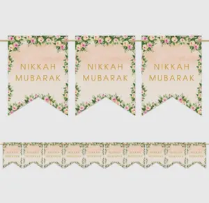 Nikkah Mubarak-banner, 3 meter